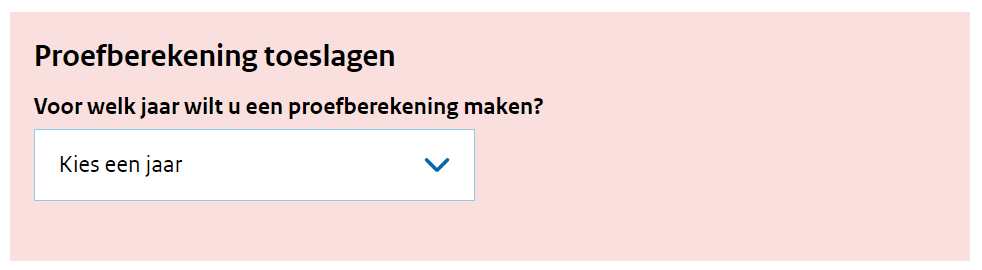 Huurtoeslag berekenen