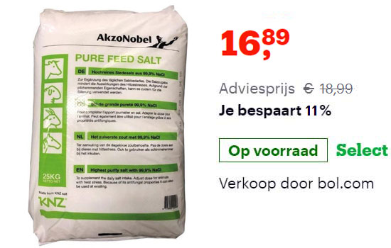 Strooizout tegen onkruid kopen